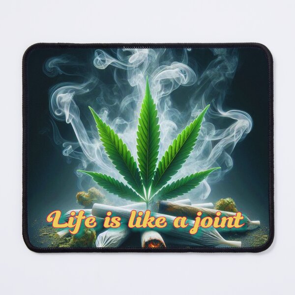Item preview, Life is like a joint  designed and sold by RoyalMob.