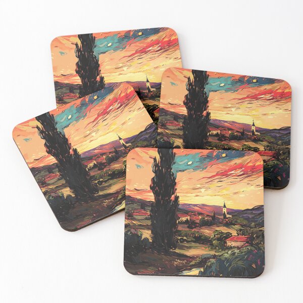 Item preview, Tuscan Village at Sunset designed and sold by OccultDreams.