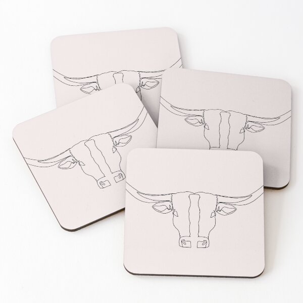Item preview, Bull Outline designed and sold by mbstickerco20.