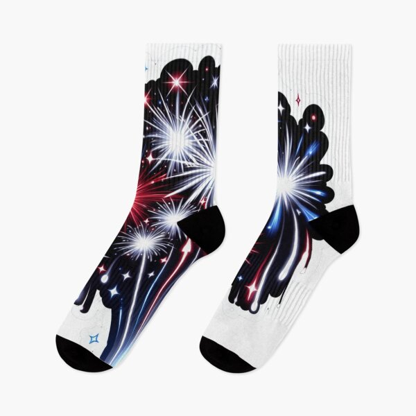 Item preview, fireworks red, white and blue designed and sold by caroldarlene.