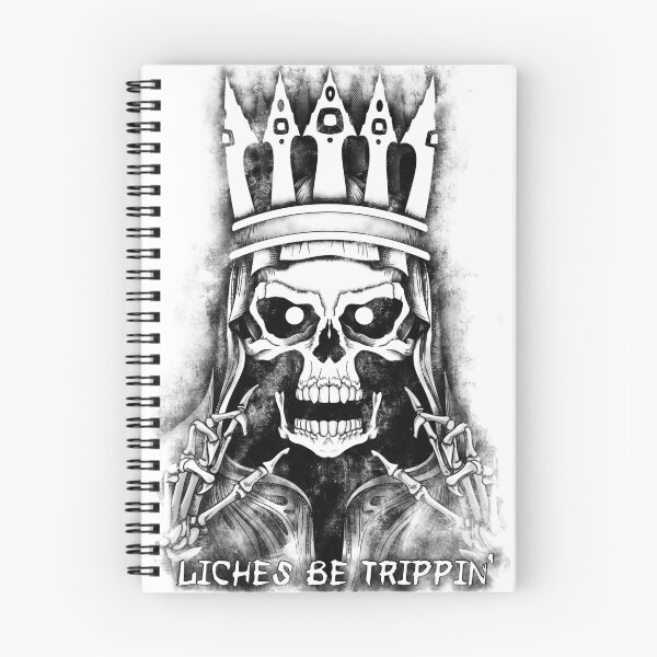 Item preview, Liches Be Trippin' designed and sold by Ye Olde Dungeons & Dragons Lorecast Shoppe.