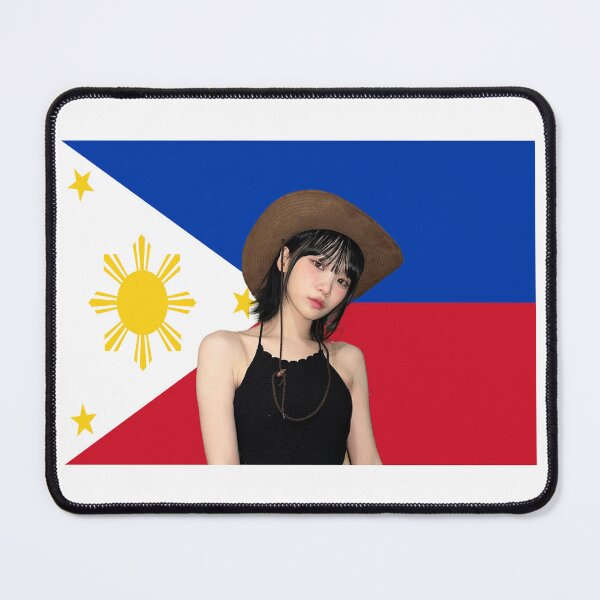 Item preview, Chaewon Philippines Flag - Chae-won LE SSERAFIM designed and sold by spicyseabass.