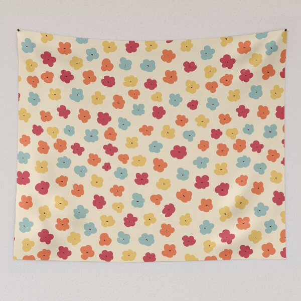 Item preview, Retro Flowers II designed and sold by Sumaia Sharmin.