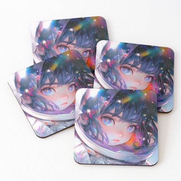 Item preview, Space Visionary Anime Girl designed and sold by bubblegoth.