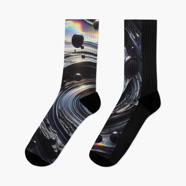 Item preview, Oil Slick  Whirlpool With Rainbow Highlights designed and sold by Tlemus9.