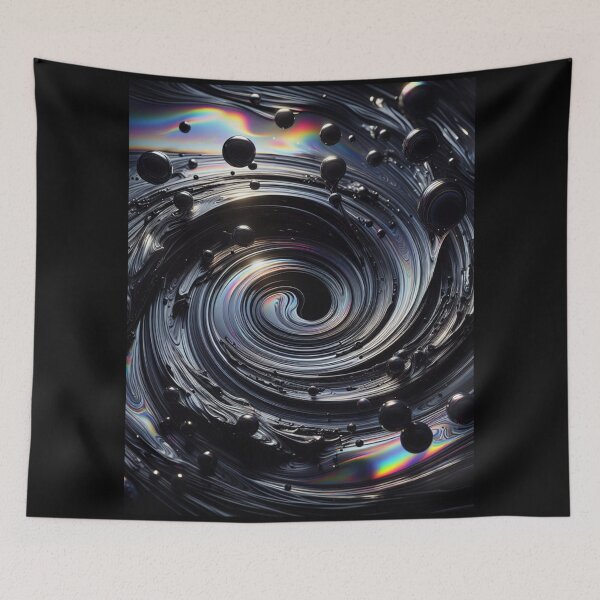 Item preview, Oil Slick  Whirlpool With Rainbow Highlights designed and sold by Tlemus9.