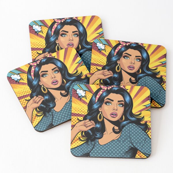 Item preview, Pop Femme Power: Dynamic Women in Pop Art designed and sold by StickerStudio27.