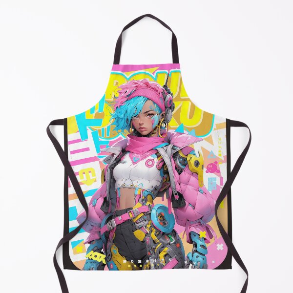 Item preview,  Hyperpop Cyberpunk Sprayer Girl designed and sold by EdwardNm.