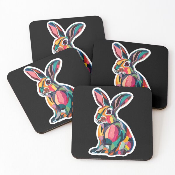 Item preview, Abstract Rabbit Vector designed and sold by HammiltenJohn.