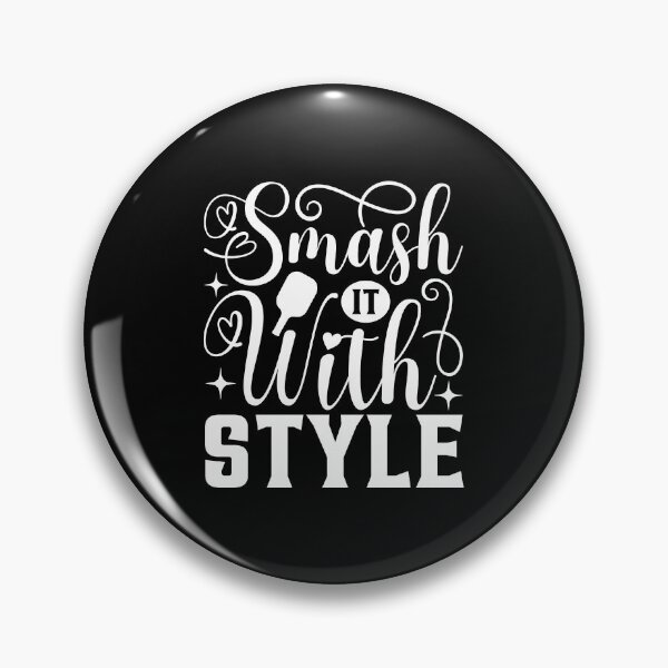 Item preview, Pickleball smash it with style designed and sold by YoshiArtDesign.