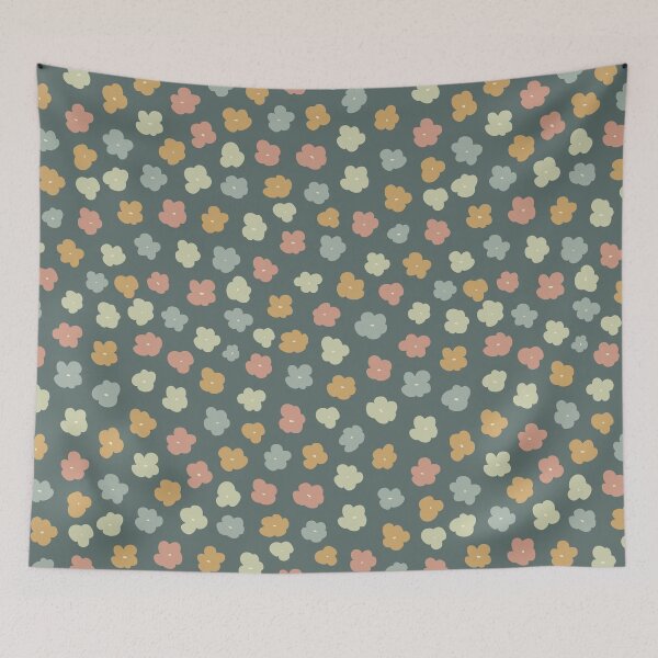Item preview, Retro Flowers IV designed and sold by Sumaia Sharmin.