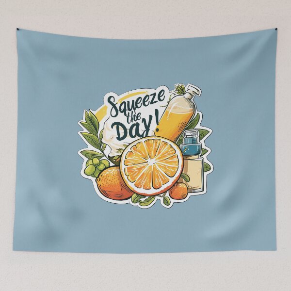 Item preview, squeeze the day designed and sold by YuliaHulia.