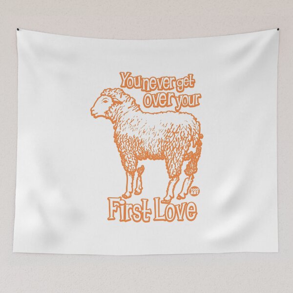Item preview, NEVER GET OVER FIRST LOVE SHEEP designed and sold by TODD GOLDMAN.