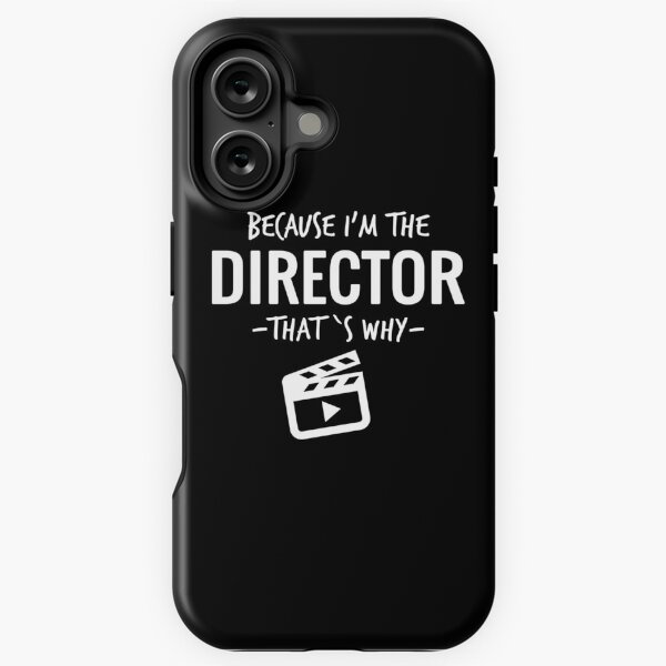 Item preview, Because I'm The Director That's Why Filmmaker designed and sold by Nelis.