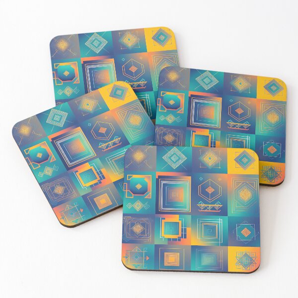 Item preview, Bauhaus Orange Sky designed and sold by Zenvo.