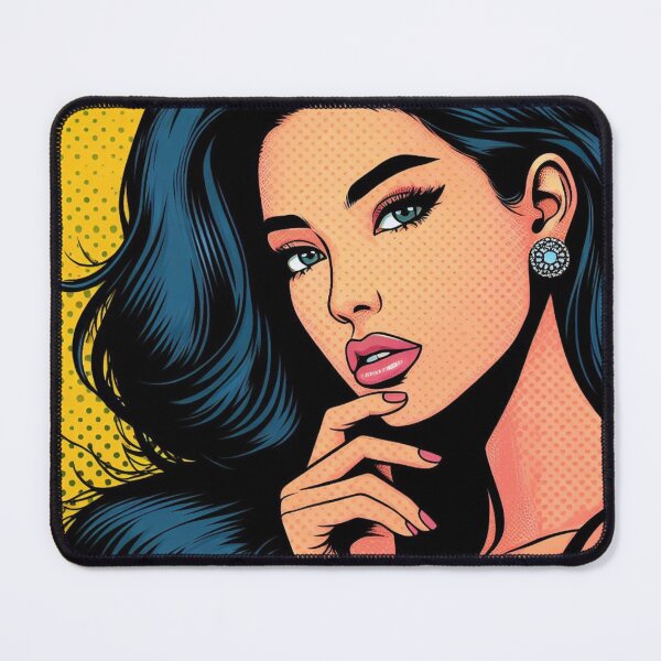 Item preview, Pop Femme Elegance: Women in Vibrant Pop Art designed and sold by StickerStudio27.