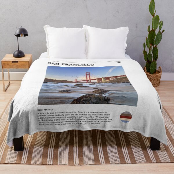 Item preview, Visit San Francisco (minimal travel poster) designed and sold by RabbitK.
