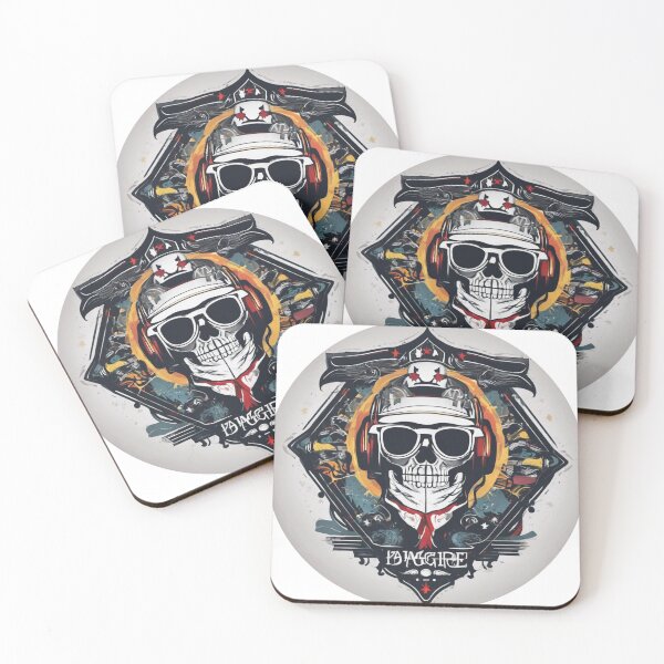 Item preview, calavera con gafas designed and sold by HD1450.