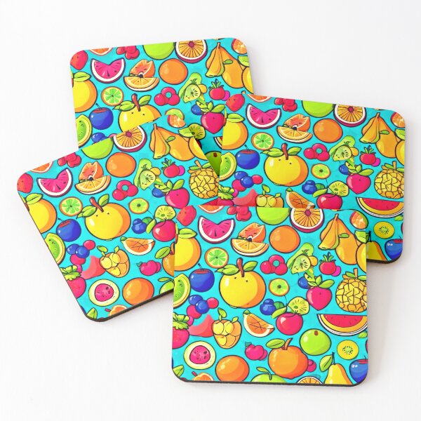 Item preview, Vivid Fruits Art designed and sold by Health And Fitness Posts e-Store.