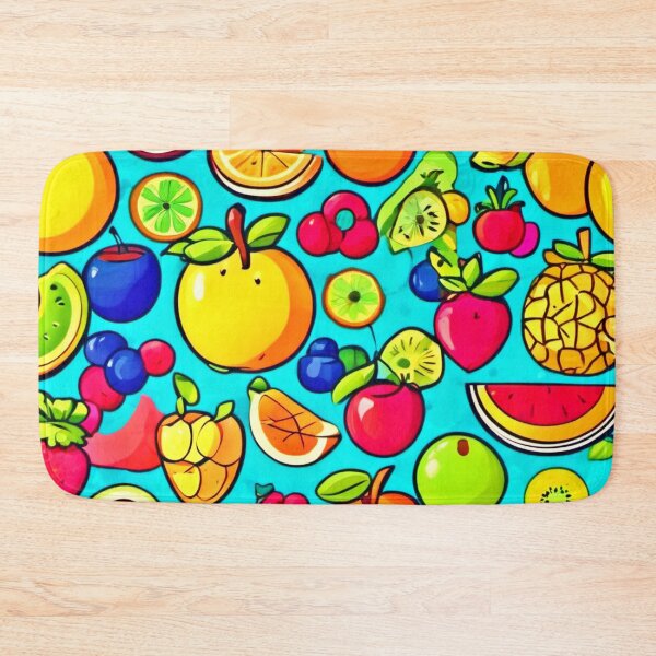 Item preview, Vivid Fruits Art designed and sold by Health And Fitness Posts e-Store.