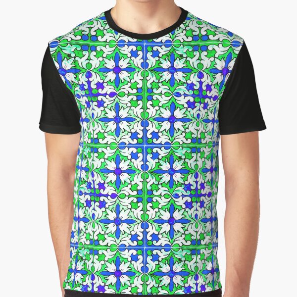 Vista previa del artículo con la obra «Azulejo Primavera», diseñado y vendido por AM FineArtPrints.