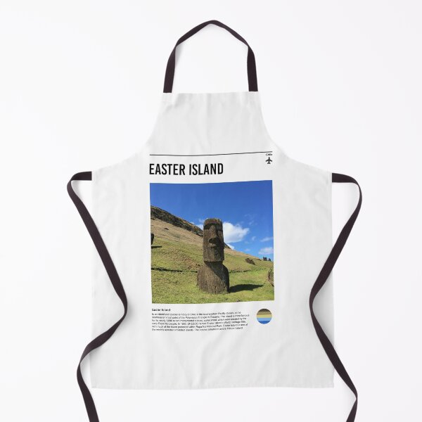 Item preview, Visit Easter Island (minimal travel poster) designed and sold by RabbitK.