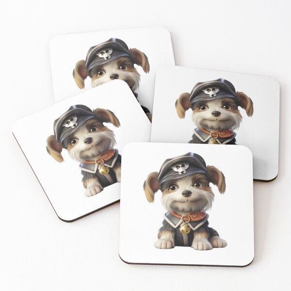 Item preview, Kawaii Puppy Dog Pirate designed and sold by KawaiiArtStyle.