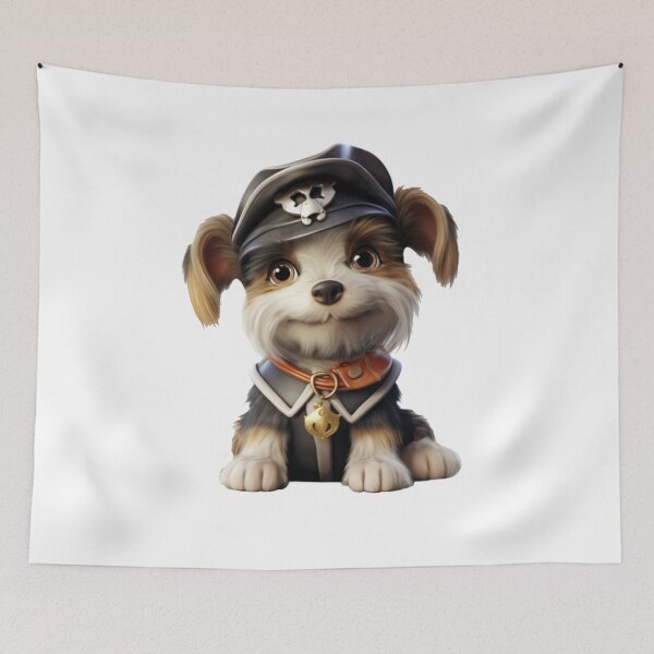 Item preview, Kawaii Puppy Dog Pirate designed and sold by KawaiiArtStyle.