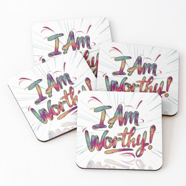 Item preview, I am Worthy! designed and sold by SweetEnough.
