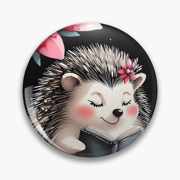 Item preview, Whimsical hedgehog.  designed and sold by ShazellArt.