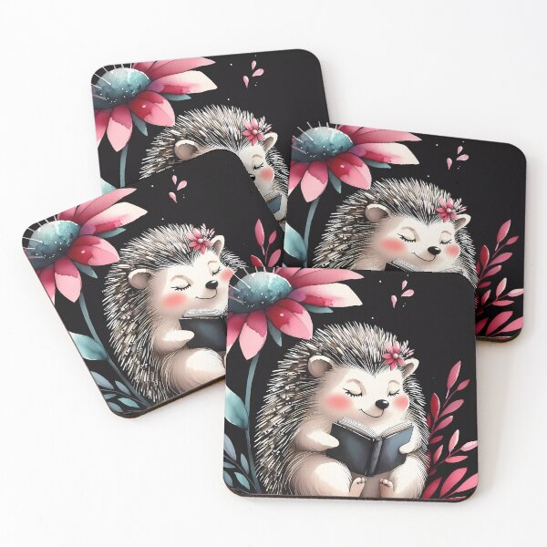 Item preview, Whimsical hedgehog.  designed and sold by ShazellArt.