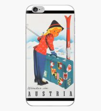 Vintage Travel Poster - Austria iPhone Case