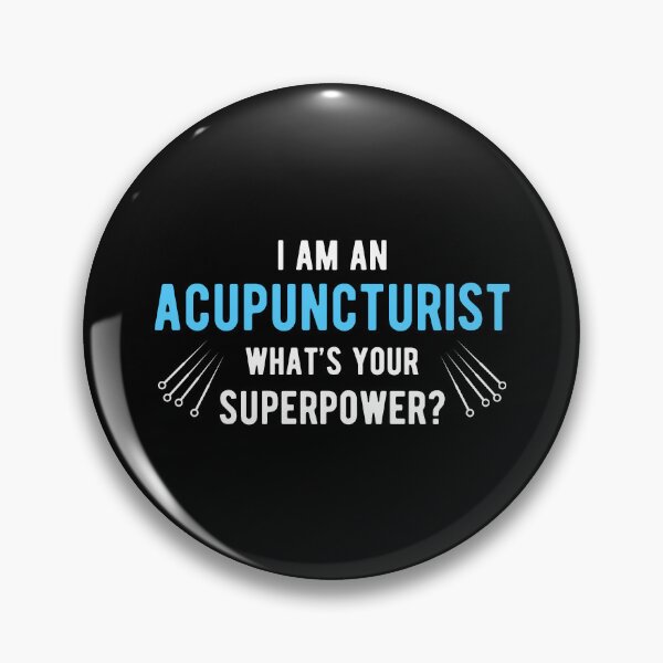 Item preview, Acupuncturist Superpower Acupuncture Wellbeing  designed and sold by Turie.