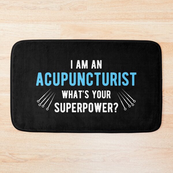 Item preview, Acupuncturist Superpower Acupuncture Wellbeing  designed and sold by Turie.