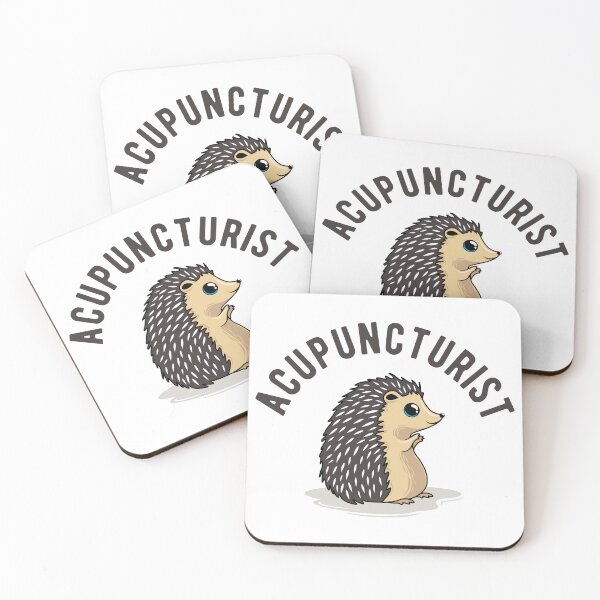 Item preview, Hedgehog Acupuncturist Acupuncture  designed and sold by Turie.