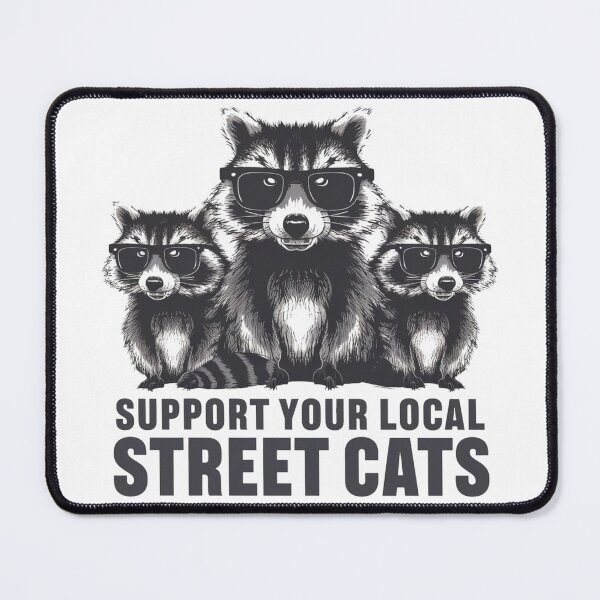 Item preview, Support Your Local Street Cats designed and sold by Krieghorn.
