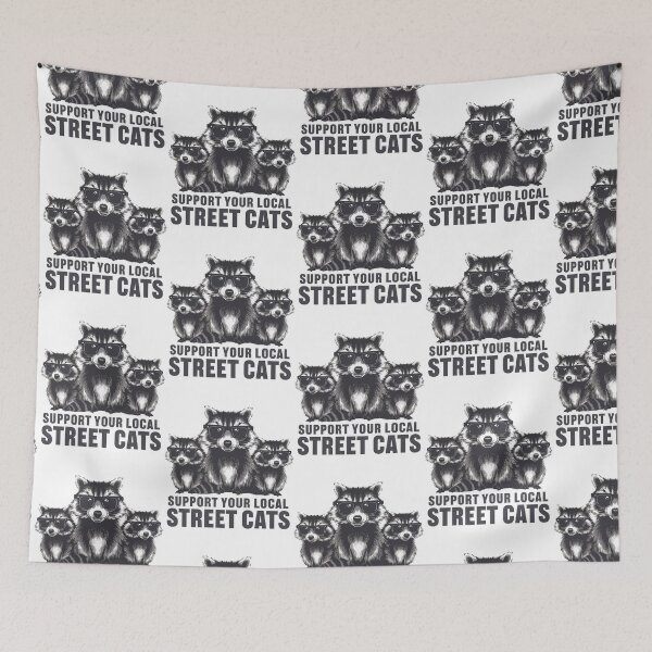 Item preview, Support Your Local Street Cats designed and sold by Krieghorn.