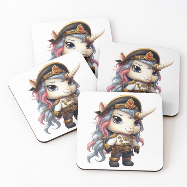 Item preview, Kawaii Unicorn Pirate designed and sold by KawaiiArtStyle.