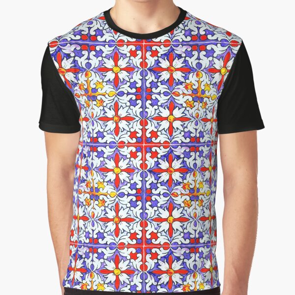 Vista previa del artículo con la obra «Azulejo Primavera», diseñado y vendido por AM FineArtPrints.