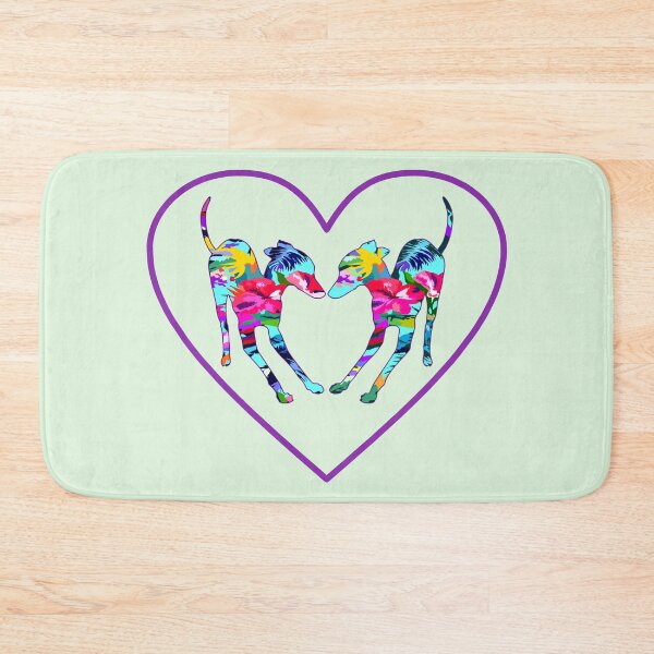 Item preview, Heart Tropical Italian Greyhounds designed and sold by pawsinprofile.