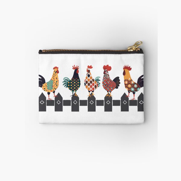 Item preview, Farmhouse Chic Roosters on Fence designed and sold by David Balzen.