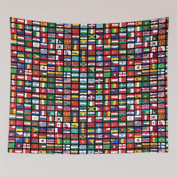 Item preview, Flags of the world V2 designed and sold by TerenceLacey.