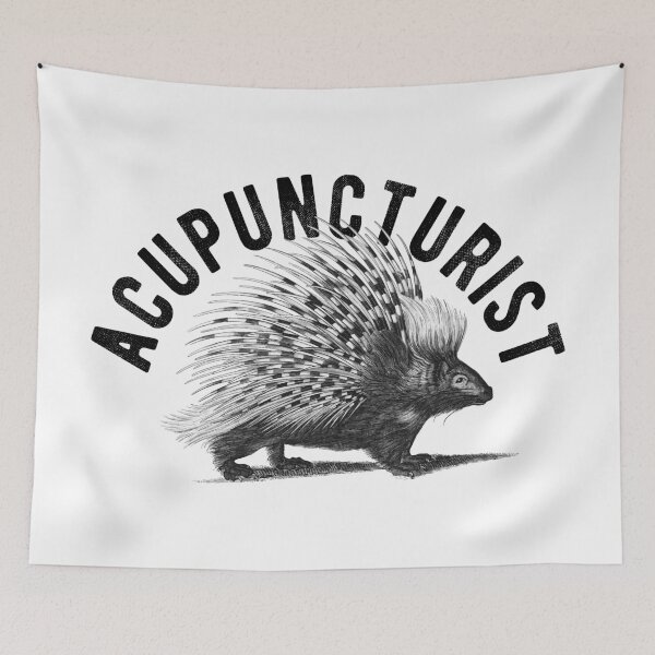 Item preview, Porcupine Acupuncturist Acupuncture designed and sold by Turie.