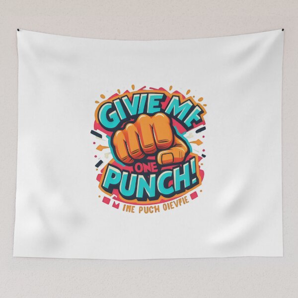 Item preview, Give me one punch  designed and sold by adambus.