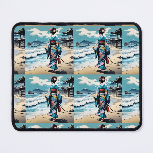 Item preview, Unique Geisha on the beach designed and sold by Coolparrotgirl.