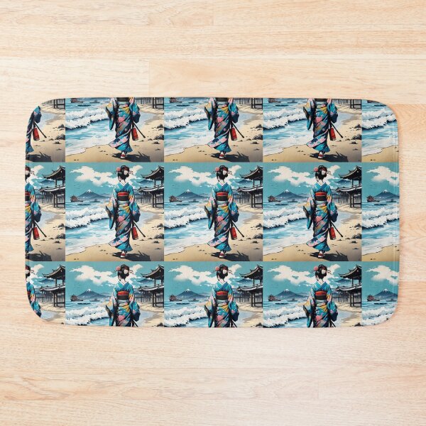 Item preview, Unique Geisha on the beach designed and sold by Coolparrotgirl.