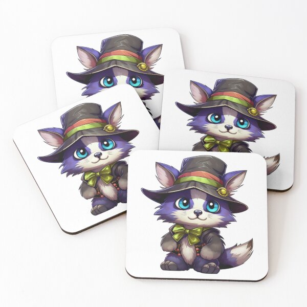 Item preview, Kawaii Purple Cat Pirate designed and sold by KawaiiArtStyle.