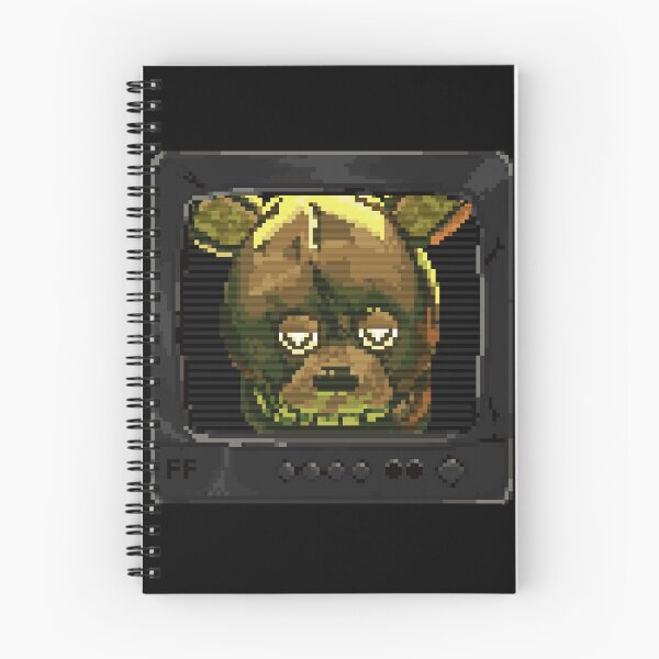 Artikelvorschau, Springtrap-Kopf-CCTV-Pixelillustration entworfen und verkauft von Emilyashdraws.