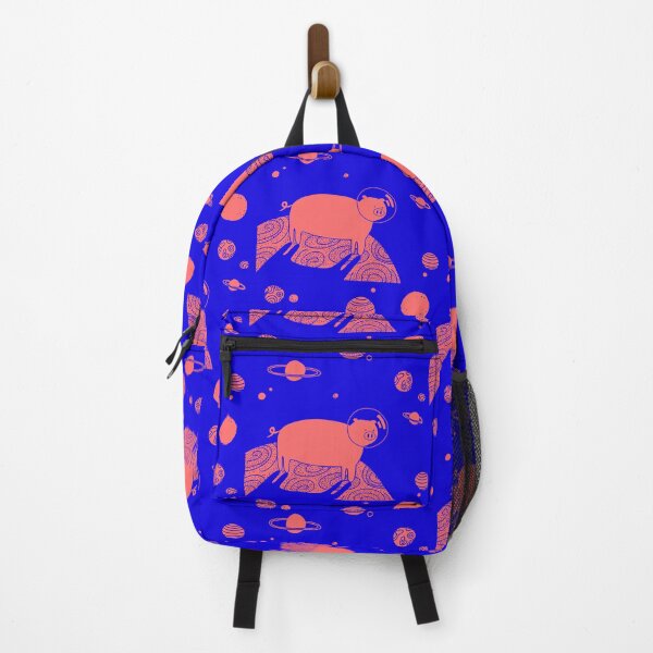 Item preview, Space pig and its first steps on the moon designed and sold by BLUEREDworld.