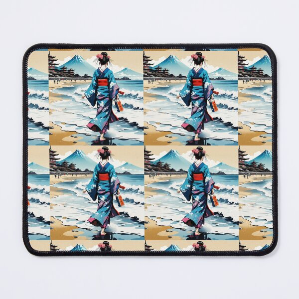 Item preview, Unique Geisha on the beach designed and sold by Coolparrotgirl.
